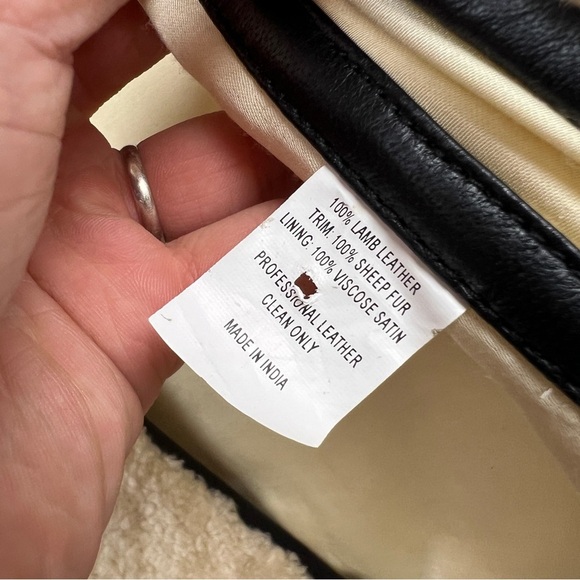 Nicholas K Rare Himalaya Genuine Shearling Sleeveless Coat - Picture 8 of 12